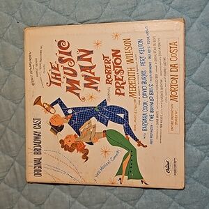 (2 For $30) Vintage The Music Man Vinyl Record Starring Robert Preston 🎵🕺🎺